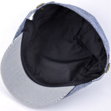 Solid Color Flat Casual Fashion Beret Gorras Hats for Men & Boys  -  GeraldBlack.com