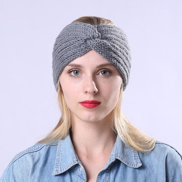 Solid Color Knitted Winter Beanie for Pony Tail and Braided Hair - SolaceConnect.com