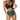 Solid Pattern Sexy and Club Styled Padded High Waist Bikini Set for Women  -  GeraldBlack.com