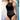 Solid Patterned Well Fitted High Cut One Piece Swimsuit for Women  -  GeraldBlack.com