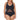 Spandex Mesh Patchwork One Piece Trikini Plus Size Swim Suit for Women  -  GeraldBlack.com