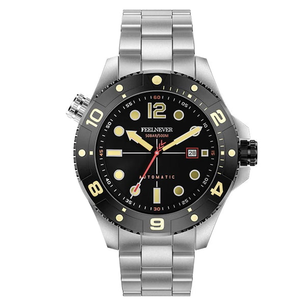 Sports 500M Diver Watch Automatic Men Luxury Mechanical Wristwatches 47mm Super Luminous Sapphire  -  GeraldBlack.com