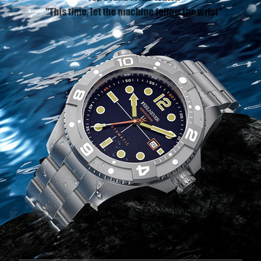 Sports 500M Diver Watch Automatic Men Luxury Mechanical Wristwatches 47mm Super Luminous Sapphire  -  GeraldBlack.com