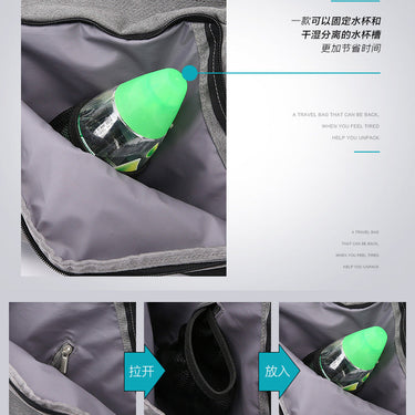 Sports Gym Bag for Men Fitness Exercise Backpack Portable Tennis Racket Shoulder Blosa Large  -  GeraldBlack.com