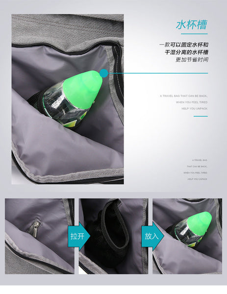Sports Gym Bag for Men Fitness Exercise Backpack Portable Tennis Racket Shoulder Blosa Large  -  GeraldBlack.com