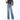 Spring and autumn Fashion casual plus size High waist Straight loose women wide leg stretch jeans  -  GeraldBlack.com