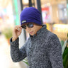 Spring Autumn Fashion Casual Style Knitted Cotton Solid Hats for Men - SolaceConnect.com