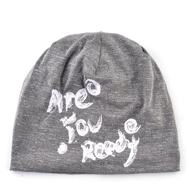 Spring Autumn Fashion Letters Printed Beanies for Men and Women  -  GeraldBlack.com