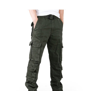Spring Autumn Women's Loose Multi-pocket Straight Cargo Pants Trousers - SolaceConnect.com
