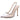 Spring Autumn Women's PVC Crystal Chain Pointed Toe Thin High Heels Pumps - SolaceConnect.com