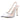 Spring Autumn Women's PVC Crystal Chain Pointed Toe Thin High Heels Pumps - SolaceConnect.com