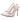 Spring Autumn Women's PVC Crystal Chain Pointed Toe Thin High Heels Pumps  -  GeraldBlack.com