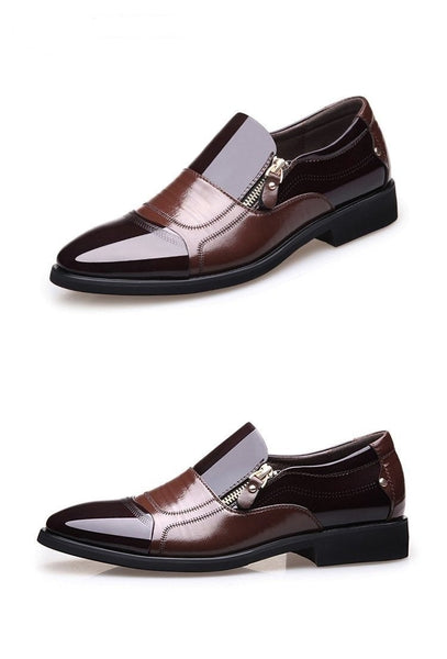 Spring Fashion Oxford Business Style Men's Genuine Leather Shoes - SolaceConnect.com