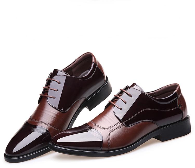 Spring Fashion Oxford Business Style Men's Genuine Leather Shoes  -  GeraldBlack.com