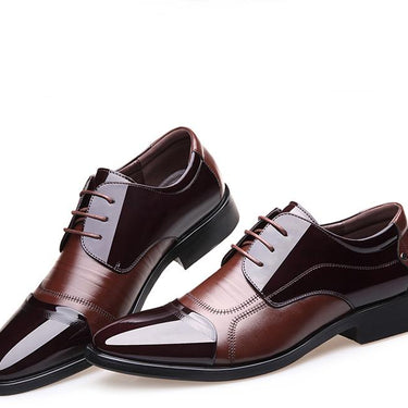 Spring Fashion Oxford Business Style Men's Genuine Leather Shoes  -  GeraldBlack.com