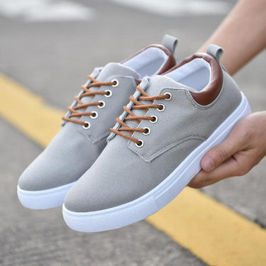 Spring Summer Comfortable Casual Canvas Lace-Up Shoes for Men - SolaceConnect.com