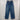 Spring Vintage Women's Blue High Waist Wide-leg Loose Denim Jeans Pants - SolaceConnect.com
