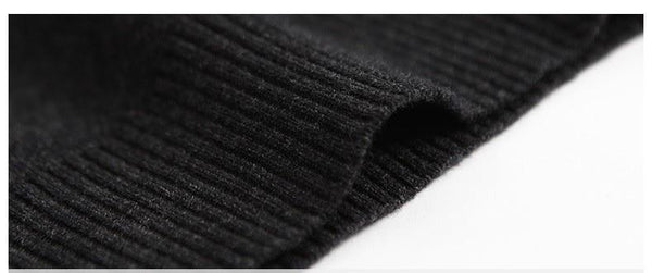 Spring Wear V-neck Cotton Knitted Thin Sweater and Pullovers for Men - SolaceConnect.com