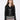 Spring Women Fringed Faux Leather Jacket Streetwear Slim Moto Biker Tassel Coat Black Outwear  -  GeraldBlack.com