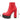 Spring Women's Brown Casual Short Boots with High Heels Platform and Zipper - SolaceConnect.com