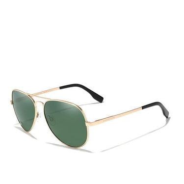 Square Men's Aluminum Polarized UV400 Anti-reflective Mirror Sunglasses  -  GeraldBlack.com