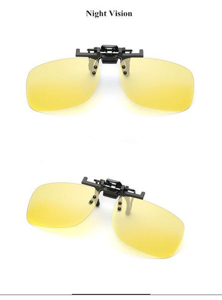 Square Polarized Clip On Oversized Sunglasses for Women and Men - SolaceConnect.com