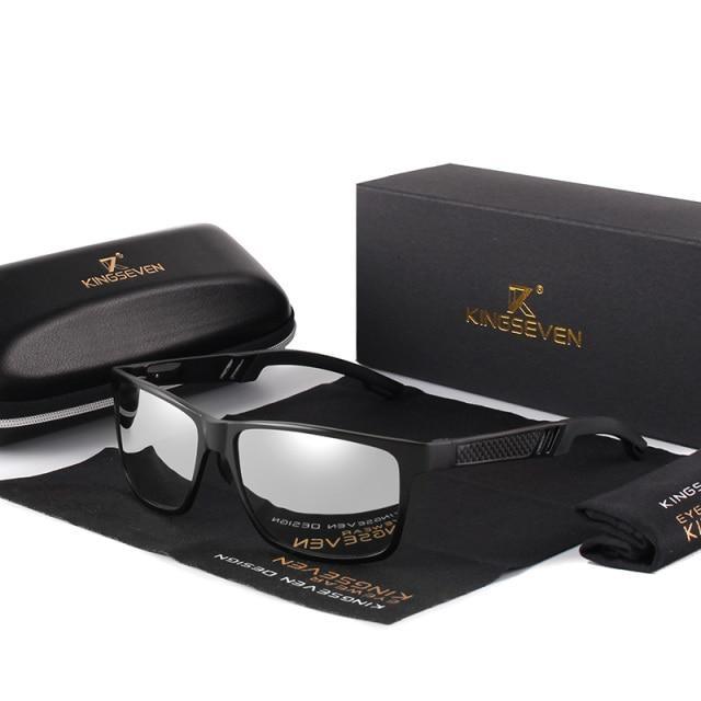 Square Style Men's UV400 Anti-reflective Polarized Lens Sunglasses Eyewear  -  GeraldBlack.com