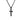 Stainless Steel Black Color Cross Pendant Prayer Necklaces For Women Men  -  GeraldBlack.com