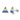 Stainless Steel Triangle Rainbow Stud Earrings for Women and Men - SolaceConnect.com
