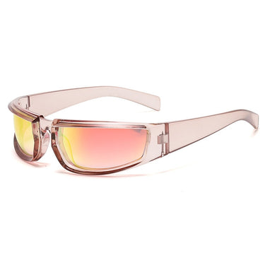Steampunk Sport Silver Sunglasses Women Goggle Mirror Sun Glasses Punk Shades Eyewear Outdoor Eyeglasses UV400  -  GeraldBlack.com