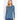 Steel Blue Thermal Crew Neck Long Sleeve Knitted Women's Top  -  GeraldBlack.com