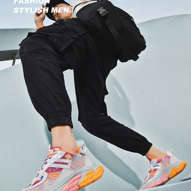 Street Style Men's Breathable Sweat-Absorbant Anti-Odor Casual Chunky Sneakers - SolaceConnect.com