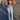 Streetwear Denim Hole Ripped Vintage Flare Highwaist Jeans Pants for Women  -  GeraldBlack.com