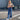 Streetwear Vintage Style Straight Highwaist Plaid Jeans Pants for Women  -  GeraldBlack.com