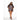 Stylish and Trendy Chocolate Color Bubbled Hem Synthetic Leather Mini Dress  -  GeraldBlack.com