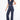 Navy Fashion Denim Stretch Jumpsuit - SolaceConnect.com