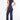 Navy Fashion Denim Stretch Jumpsuit - SolaceConnect.com