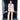 Stylish Designer Runway Suit Set Women's Single Button Hollow Out Blazer Perspective Pants Suit  -  GeraldBlack.com