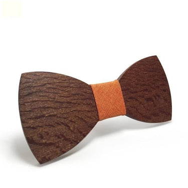 Stylish Fashion Solid Design Classic Wooden Bowties for Men and Women  -  GeraldBlack.com