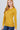 Stylish Fashion Women's Deep Mustard Long Sleeves Henley Thermal Top Shirt - SolaceConnect.com