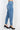 Stylish Fashion Women's Mom's Medium Denim Cuffed-button Skinny Jeans Pants - SolaceConnect.com