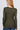 Stylish Fashion Women's True Olive Long Sleeves Henley Thermal Top - SolaceConnect.com