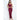 Stylish Women's Solid Burgundy V-neck Sleeveless Racer Back Maxi Dress  -  GeraldBlack.com