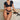 Summer Black Bikinis Women Short Sleeve Zipper Push Up Top Swimsuit Solid Bathing Suit See Through Thong Swimwear  -  GeraldBlack.com