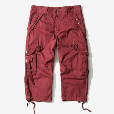 Summer Camouflage Loose Cargo Short Pants Without Belt for Men - SolaceConnect.com