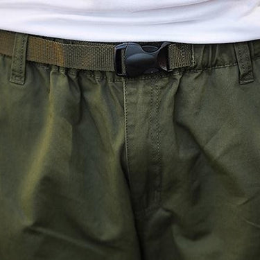 Summer Cargo Men's Loose Leisure Elastic Waist Man Cropped Shorts Trousers Fashion Menswear Big Size XXXL  -  GeraldBlack.com