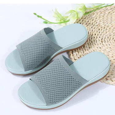 Summer Casual Breathable Comfy Walking Open Toe Slippers Shoes for Women  -  GeraldBlack.com
