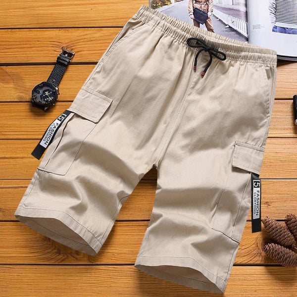 Summer Casual Loose Cotton Camouflage Tactical Cargo Shorts for Men - SolaceConnect.com