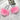 Summer Casual Pink Faux Fur Crystal House Slippers for Women  -  GeraldBlack.com