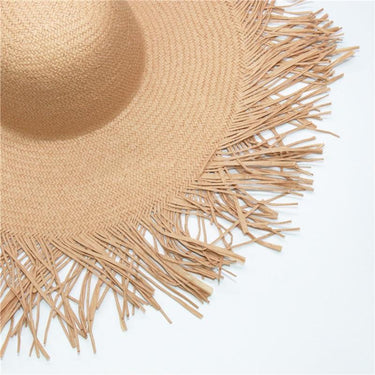 Summer Casual Style Female Paper Big Brim Wide Anti UV Sun Beach Hat - SolaceConnect.com